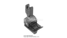 Pätka kompenzačná teflónová 6.4mm pre šijacie stroje, ľavá, pre jemné pleteniny LF1/4K [PF224 1/4]